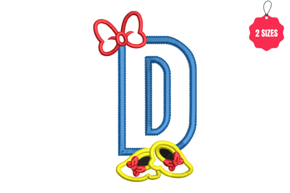 Letter D with Bow: A Designer's Review for Small Business Merch