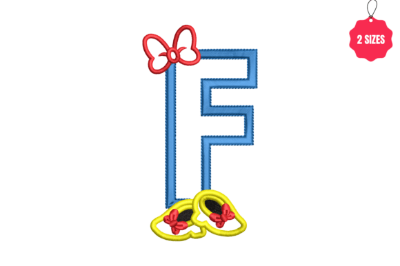 Letter F with Bow: A Seasonal Design Review