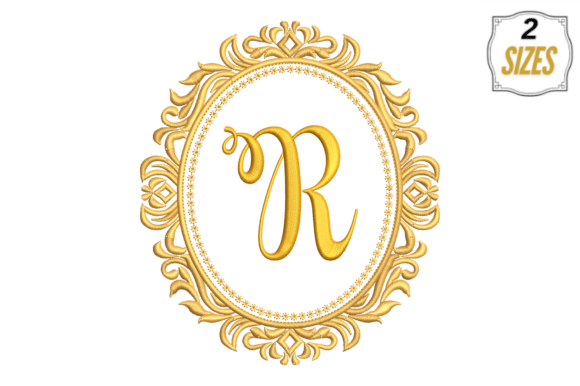 Letter R in a Beautiful Frame Review