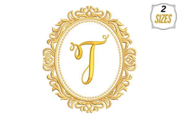 Letter T in a Beautiful Frame: A Designer's Review for Craft Fairs