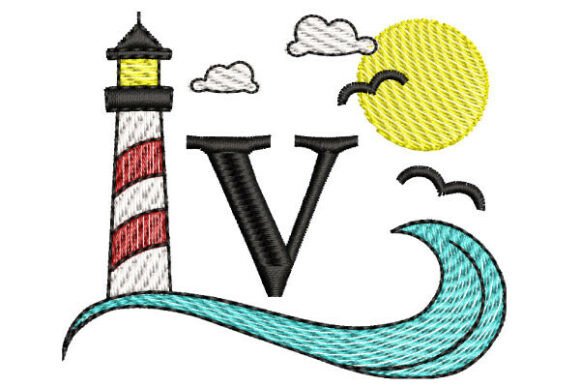 Maritime Monogram V – Curved Fills Review