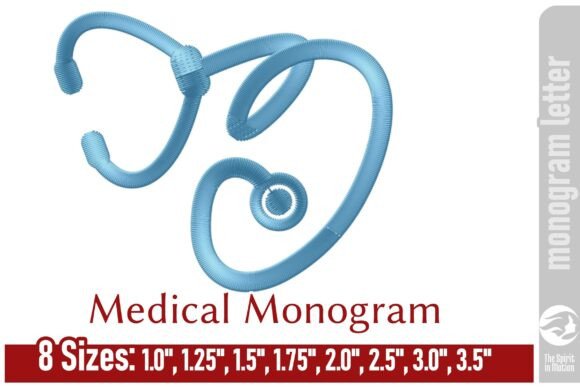 Medical Embroidery Monogram Letter - O Review