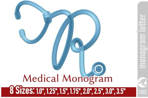 Medical Embroidery Monogram Letter - R Review