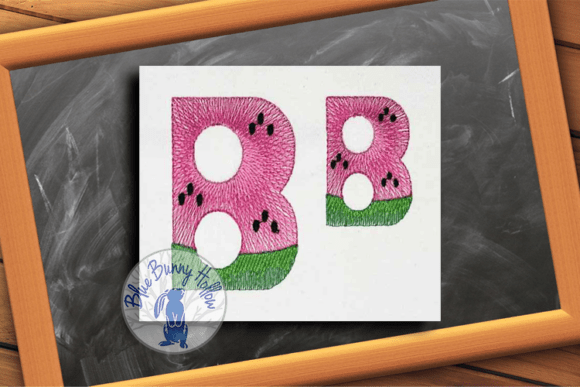 Watermelon Letter B Review for Small Business Merch