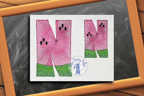 Watermelon Letter N Review for Boutique Apparel