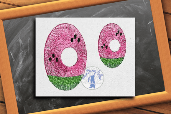 Watermelon Letter O Review for Small Business Merch