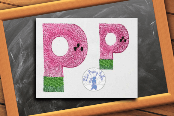 Watermelon Letter P: A Seasonal Embroidery Review