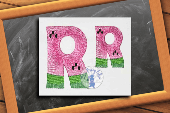 Watermelon Letter R: A Seasonal Design Review for Holiday Sellers