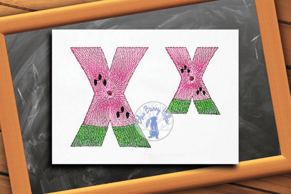 Watermelon Letter X: A Boutique Sweatshirt Design Review