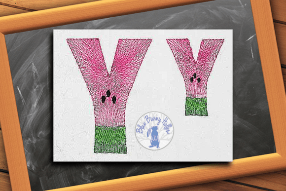 Watermelon Letter Y: A Designer's Review for Craft Fairs