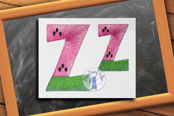 Watermelon Letter Z Review for Handmade Gifts